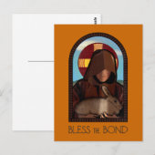 BOND ZWART BRIEFKAART (Voorkant / Achterkant)