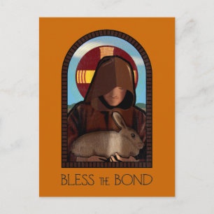 BOND ZWART BRIEFKAART