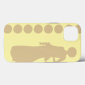 Bonde Cream Neutrale Stippen Mode Case-Mate iPhone Case (Achterkant (horizontaal))