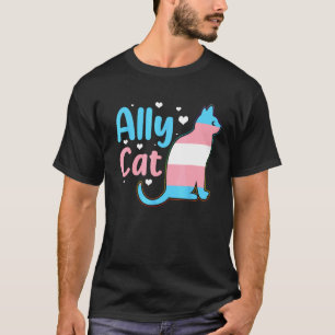 Bondgenoot Kat Transgender Trots  Kat Kitten LGBT  T-shirt