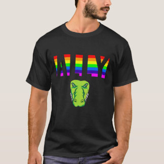 Bondgenoot Pride LGBTQ Gelijkheid Regenboog Lesbie T-shirt