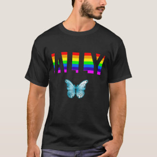 Bondgenoot Pride LGBTQ Gelijkheid Regenboog Lesbie T-shirt