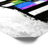 Bondgenoot Pride Vuist Poster (Hoek)