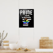 Bondgenoot Pride Vuist Poster (Keuken)