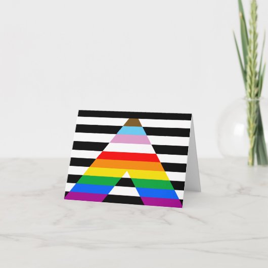 Bondgenoot Progress Pride Vlag Aankondiging (Voorkant)