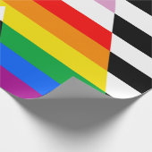 Bondgenoot Progress Pride-vlag Cadeaupapier (Hoek)