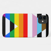 Bondgenoot Progress Pride Vlag Case-Mate iPhone Case (Achterkant (horizontaal))