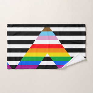 Bondgenoot Progress Pride-vlag Handdoek