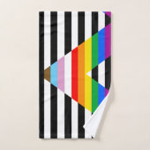 Bondgenoot Progress Pride-vlag Handdoek (Handdoek)