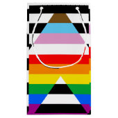 Bondgenoot Progress Pride Vlag Klein Cadeauzakje (Achterkant)