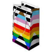 Bondgenoot Progress Pride Vlag Klein Cadeauzakje (Achterkant Gekanteld)