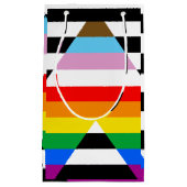 Bondgenoot Progress Pride Vlag Klein Cadeauzakje (Voorkant)