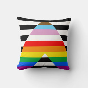 Bondgenoot Progress Pride-vlag Kussen