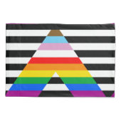 Bondgenoot Progress Pride Vlag Kussensloop (Achterkant-Links)