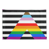 Bondgenoot Progress Pride Vlag Kussensloop (Achterkant-Rechts)