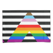 Bondgenoot Progress Pride Vlag Kussensloop (Voorkant-Rechts)