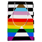Bondgenoot Progress Pride Vlag Medium Cadeauzakje (Voorkant)