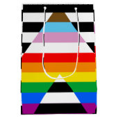 Bondgenoot Progress Pride Vlag Medium Cadeauzakje (Achterkant)