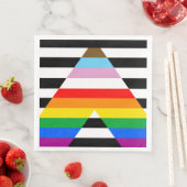 Bondgenoot Progress Pride Vlag Servet (Insitu)