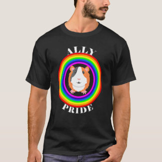 Bondgenoot trots LGBTQ gelijkheid regenboog lesbie T-shirt