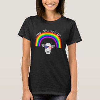Bondgenoot trots LGBTQ gelijkheid regenboog lesbie T-shirt