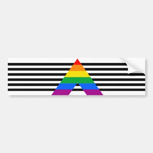 Bondgenoot trots T-shirt Bumpersticker (Voorkant)
