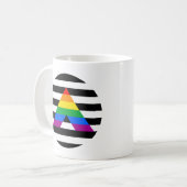 Bondgenoot trots T-shirt Koffiemok (Voorkant links)
