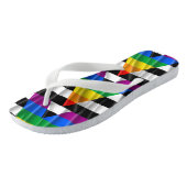 Bondgenoot trots teenslippers (Schuin)