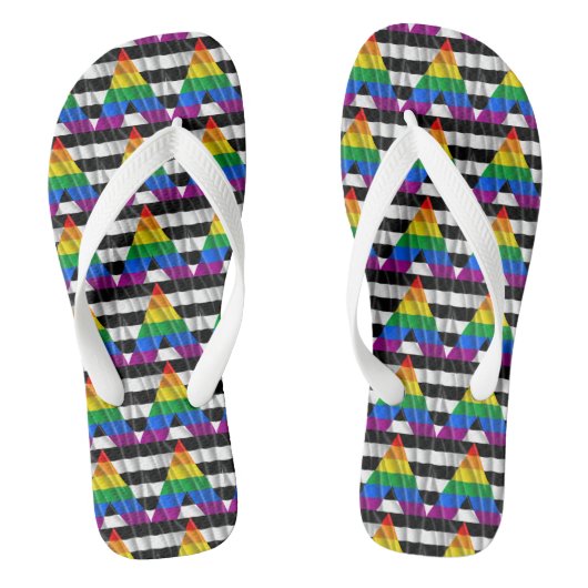 Bondgenoot trots teenslippers (Voetbed)