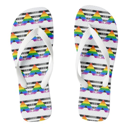 Bondgenoot trots teenslippers (Voetbed)