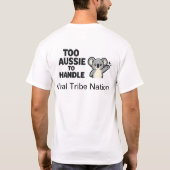 Bondi Australia Retro Surf T-Shirt  (Achterkant)