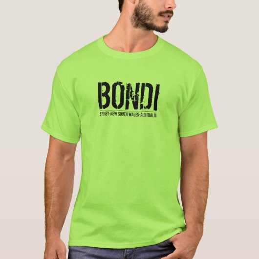 Bondi Australia T-shirt (Voorkant)