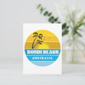 Bondi Beach Australia Briefkaart (Staand voorkant)