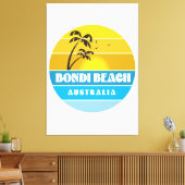 Bondi Beach Australia Canvas Afdruk (Insitu (Woonkamer))