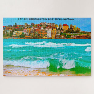 Bondi Beach Australia Jigzaag Puzzle Legpuzzel