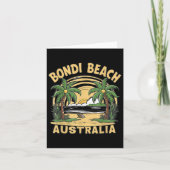 Bondi Beach Australia Kaart (Voorkant)