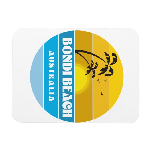 Bondi Beach Australia Magneet (Horizontaal)