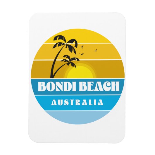 Bondi Beach Australia Magneet (Verticaal)