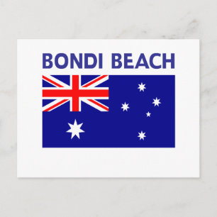 BONDI BEACH Australia T shirten and Products Briefkaart