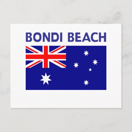 BONDI BEACH Australia T shirten and Products Briefkaart (Voorkant)