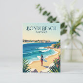 Bondi Beach Australië Briefkaart (Staand voorkant)