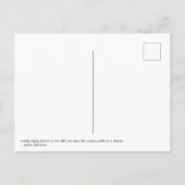 Bondi Beach, Australië en Quote Holiday Briefkaart (Achterkant)