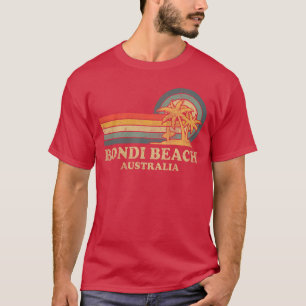 Bondi Beach Australië Gezinsvakantie Palm T-shirt