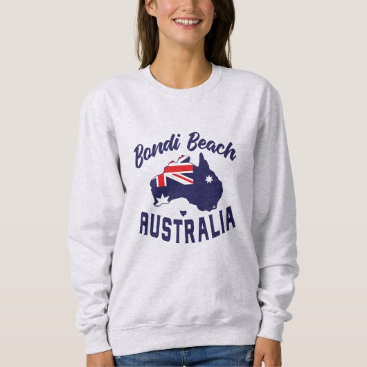 Bondi Beach, Australië, Krewnek Sweatshirt (Voorkant)
