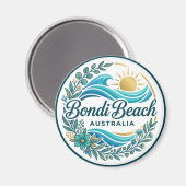 Bondi Beach Australië Magneet (Voorkant / Achterkant)
