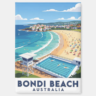 Bondi Beach Australië Reizen Magneet