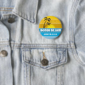 Bondi Beach Australië Ronde Button 5,7 Cm (In situ)