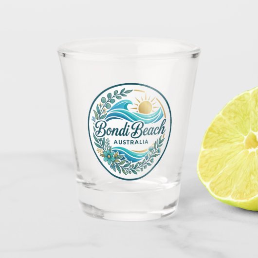 Bondi Beach Australië Shot Glas (Voorkant)