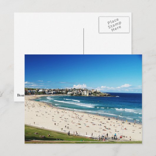 Bondi Beach Briefkaart (Voorkant / Achterkant)