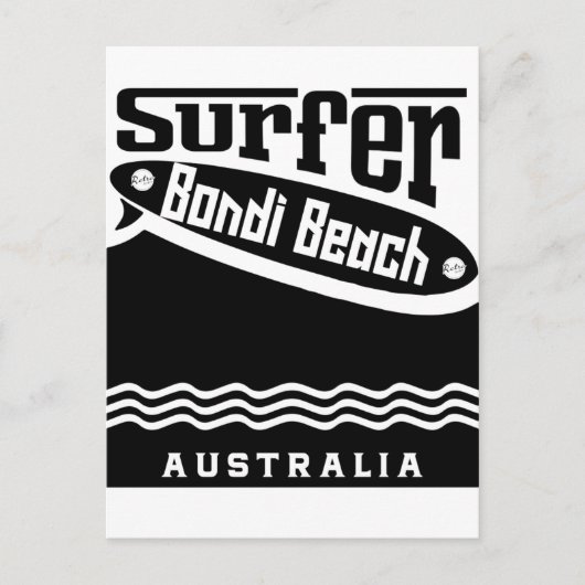 Bondi Beach Briefkaart (Voorkant)